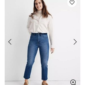 Madewell Classic Straight jean in Fawn Wash